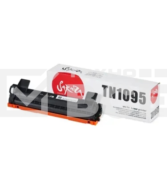 Картридж Sakura TN1095 для Brother, черный, 1500 к.