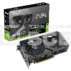 Видеокарта Asus DUAL-RTX4060-O8G-EVO NVIDIA GeForce RTX 4060 8Gb PCI-E 4.0  128bit GDDR6 2505/17000 HDMIx1 DPx3 HDCP Ret, фото 1