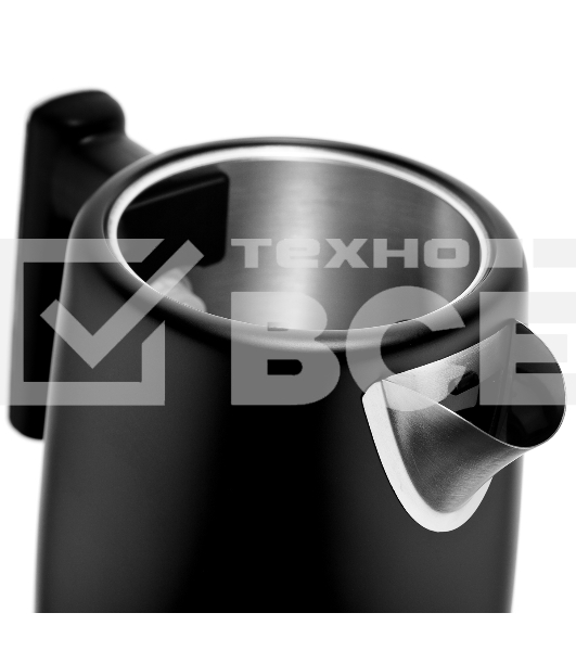 Чайник электрический BRAYER BR1017, 2200 Вт, 1,7 л, нерж.сталь, VNQ by STRIX, автоотключ