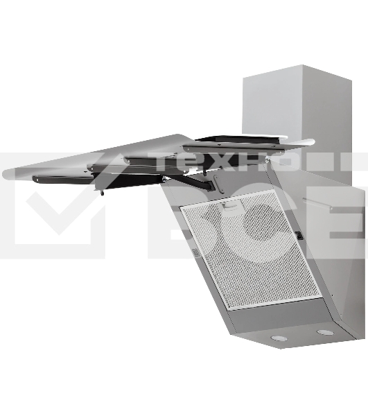 Вытяжка наклонная Krona Uran 600 DN White 4S белый, 60 см, 950 куб. м/ч, 68 дБ