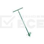 Бур садовый РОСТОК 39492 со сменными ножами. 150 мм. 200мм. длина 1000мм, фото2