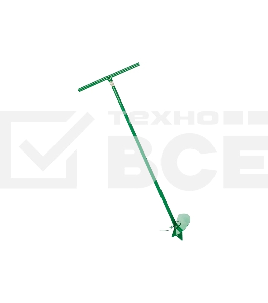 Бур садовый РОСТОК 39492 со сменными ножами. 150 мм. 200мм. длина 1000мм