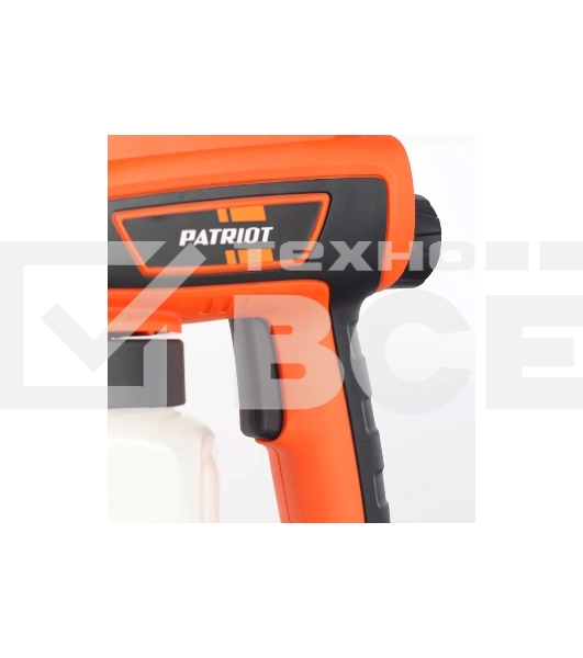 Краскопульт PATRIOT SG110гибкая насадка, 110 Вт., 60 DIN/сек, 300 мл/мин. Резервуар: 800 мл