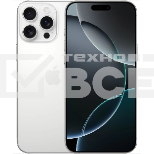 Смартфон Apple iPhone 16 Pro, 8/128Gb, белый титан