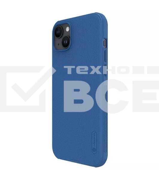 Чехол Super Frosted Shield Pro, синий, (AP IP15 Plus)
