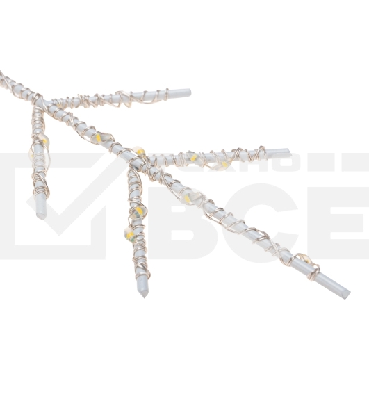 Светодиодная подвесная фигура Neon-night Снежинка на металлическом каркасе, цвет теплый белый