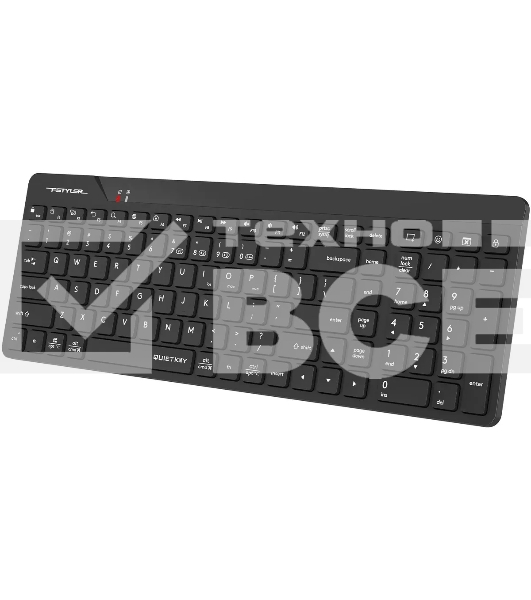 Клавиатура A4Tech Fstyler FBK23 AS черный USB беспроводная BT/Radio (FBK23 AS)