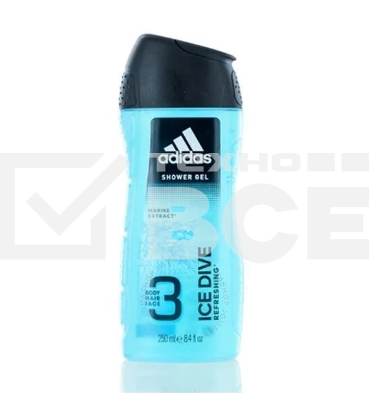 Гель для душа мужской Adidas Ice Dive 250мл