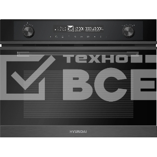 Духовой шкаф Электрический Hyundai HMEO 6540 DX черный