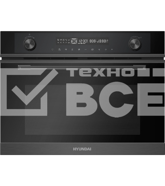 Духовой шкаф Электрический Hyundai HMEO 6540 DX черный