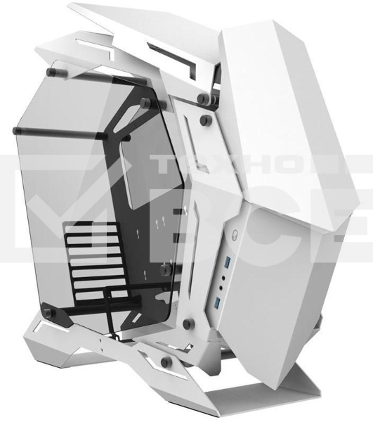 Корпус без блока питания JONSBO MOD-3, Full-Tower, TG, no fans, 2xUSB-A 3.0, EATX, ATX, mATX, mITX White