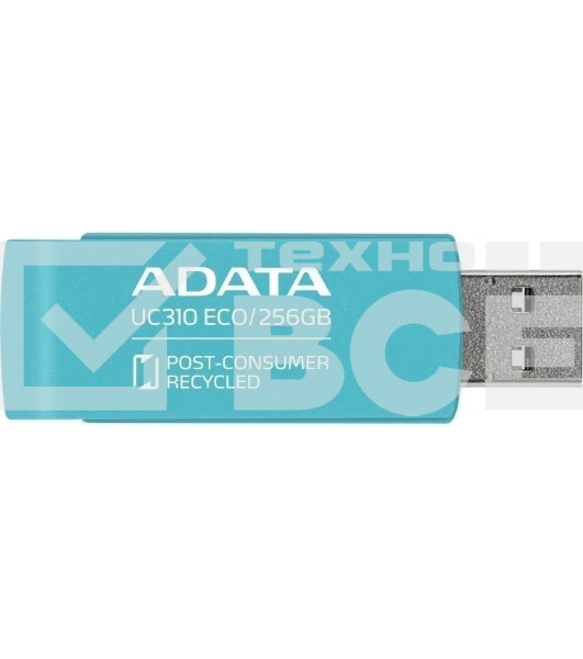 Флеш диск ADATA UC310E 256Gb USB 3.2 Gen1 зеленый UC310E-256G-RGN