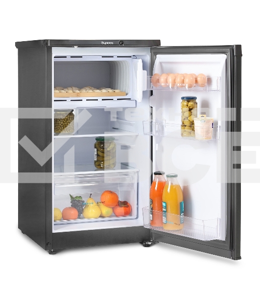 Холодильник Бирюса W408 графит однокамерный 88/27л морозилка сверху