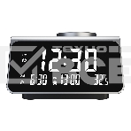 Радиочасы с будильником SOUNDMAX SM-1521U черный с серебром, фото2