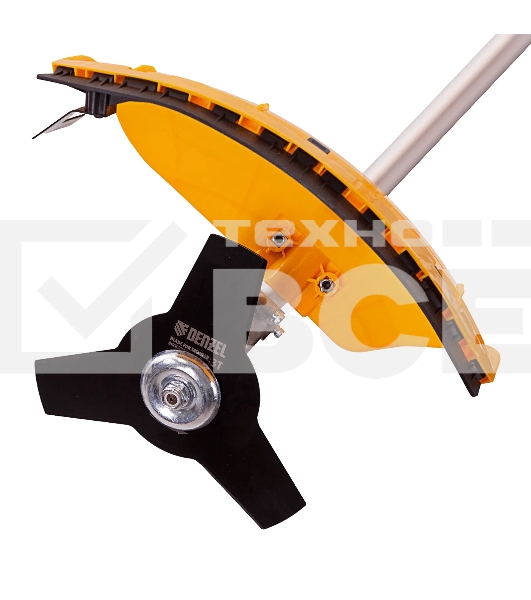 Триммер электрический Denzel TE-1220, 1200 Вт, 380 мм, катушка, диск, разборная штанга