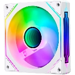 Вентилятор для корпуса Bloody CF-12 LCD ARGb 120х120x25 белый 4-pin 32дБ (упак.:1шт) (CF-12-ARGb120-WH) Ret, фото 1