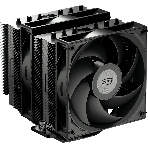 Кулер для процессора PCCooler RT620 PRO BK (250W, 4-pin PWM, 153mm, Al/Cu, 6x6mm, 2x120mm, 73.32CFM, 34.9dBA, 2200RPM, S: 1851/1700/1200/115X, AM5/AM4, черный), фото 1