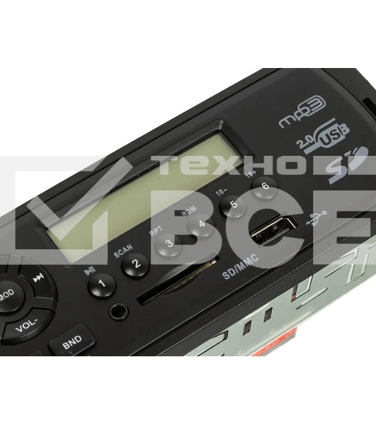 Автомагнитола Digma DCR-100G24 1DIN 4x45Вт