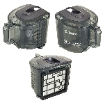 Пылесос Delta DL-0853 серый/фиолетовый, 400/2400 Вт, уборка сухая, пылесборник контейнер 4 л, фото8