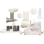 Мясорубка электрическая Белвар КЭМ-36/220-4-34 белый, 1000 Вт, 0.6 кг/мин, реверс, насадки - 5, фото3