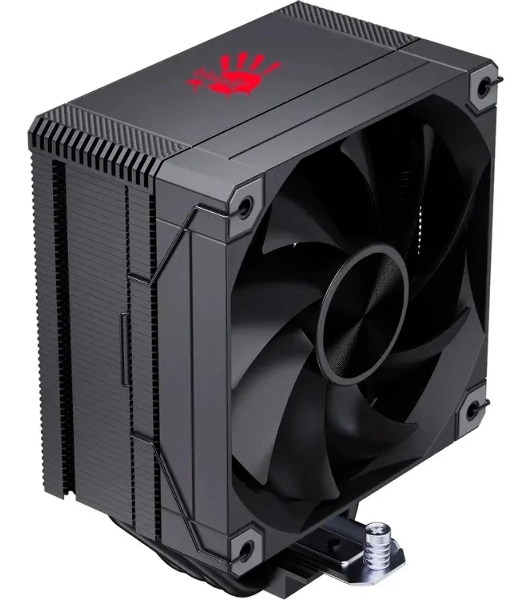 Устройство охлаждения(кулер) Bloody AC-12 Soc-AM5/AM4/1200/1700/1851 черный 4-pin 14-26dB Al+Cu 230W 582gr Ret (AC-12-230-BK)