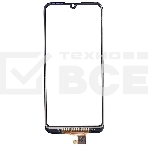 Сенсорное стекло (тачскрин) для Huawei Y6 2019, черное, фото2