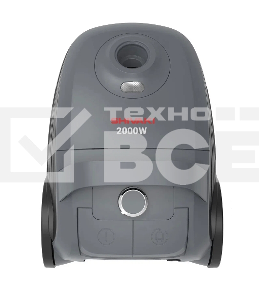 Пылесос Shivaki VC 530 Bag серый, 420/2000 Вт, уборка сухая, пылесборник мешок 3 л