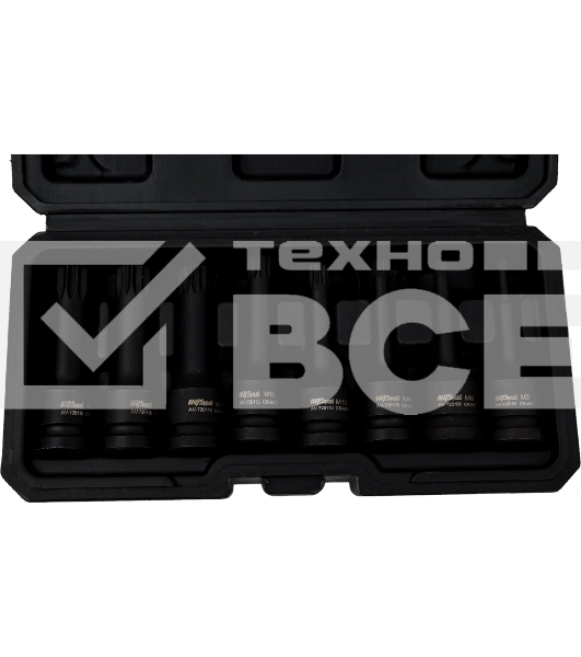 Набор торцевых головок Av Steel AV-726408 в комплекте 8 предметов