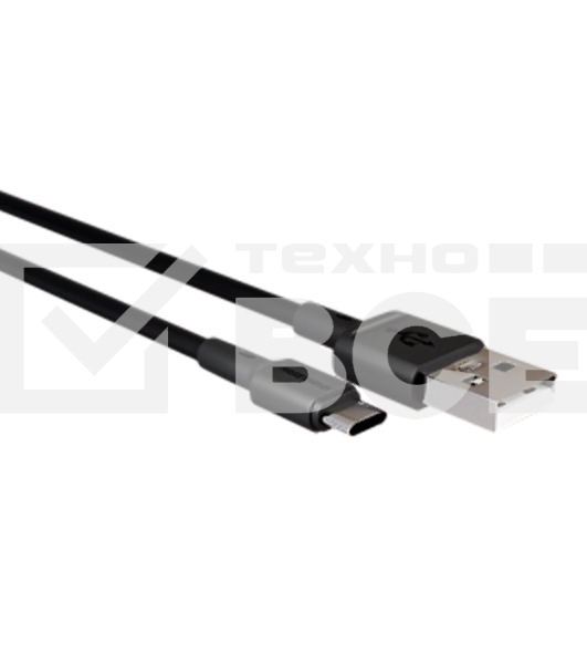 Сетевое зарядное устройство MORE CHOICE (4610196409899) NC11a 2USB 2.4A для Type-C, черный