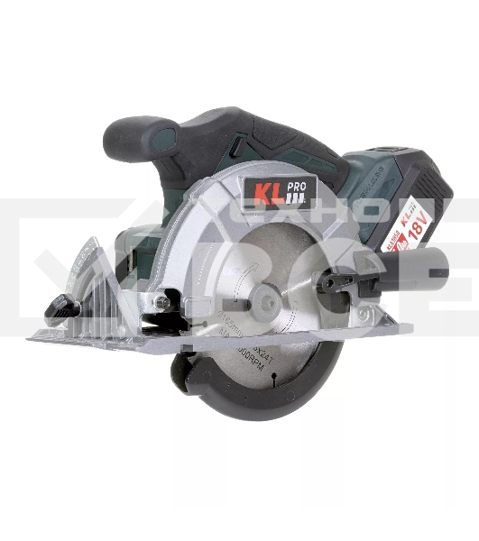 Профессиональная пила циркулярная бесщеточная KLPRO KLDAT18B-50 (18 В/5,0 А·ч)