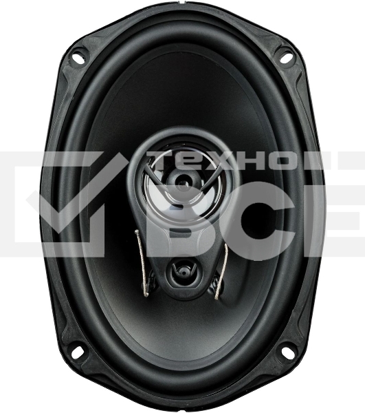 Колонки автомобильные Soundmax SM-CSL693 4Ом 15x23см (6x9дюйм) (ком.:2кол.) коаксиальные трехполосные