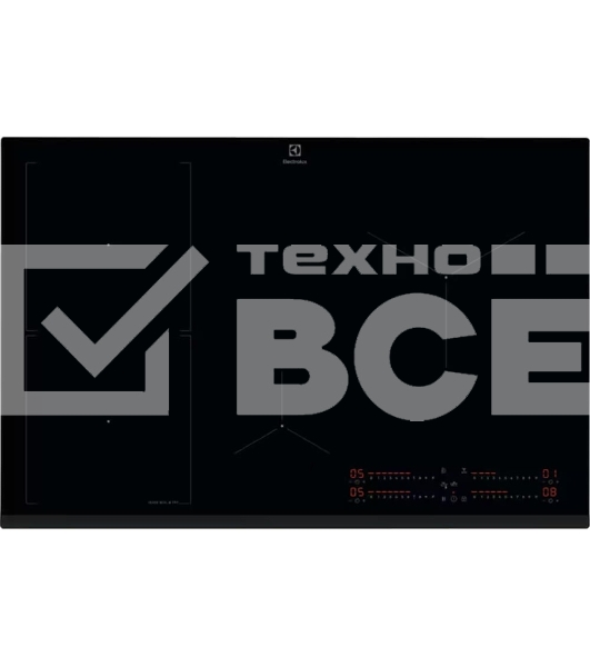 Индукционная варочная панель Electrolux EIS87453 черный