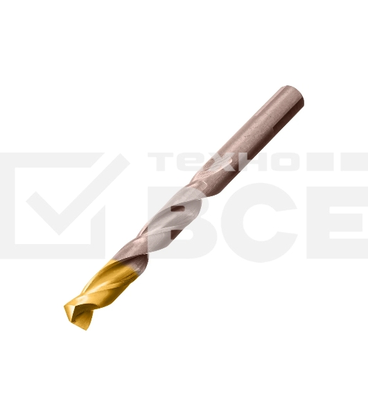 Набор сверл по металлу Denzel 1-13 мм, Р6М5К8-TiN, Golden Tip, 25 шт 723010