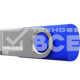 Флешка USB More Choice MF16-4 USB 16Gb 2.0 синий
