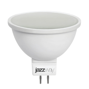 Лампа светодиодная JazzWay PLED-SP JCDR 7Вт 3000К теплый белый GU5.3 520лм 230В
