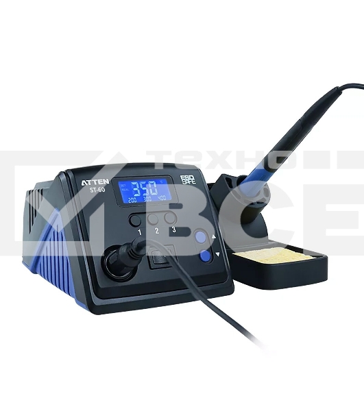 Паяльная станция Atten ST-60 230V 60Вт, 150-450°C, ±2°C темп. стабильность