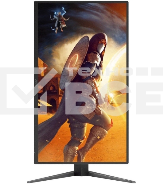 Монитор 24.5' AOC 25G4S Fast IPS 1920x1080, 310 Гц, 1 мс, 16:9, 400 кд/м², DP 1.4, 2xHDMI 2.0, DisplayHDR 400, Adaptive-Sync, черный