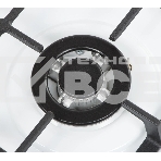 Газовая варочная панель Maunfeld EGHE.43.33CW/G, 3 конфорки, эмалированная сталь, белый, фото7