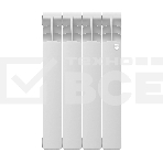 Радиатор биметаллический секционный 500/80/4 боковое подключение, фото2