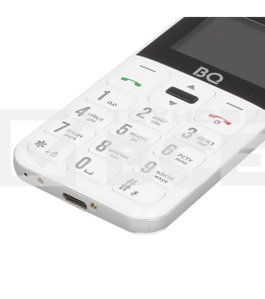 Мобильный телефон BQ 1866 Trust белый