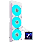 Система водяного охлаждения Lian-Li HydroShift II LCD-S 360CL ARGB Soc-AM5/AM4/1700/1851 белый 4-pin 30dB Al+Cu LCD Ret (G89.GHS2LCDS36CW.R0), фото4