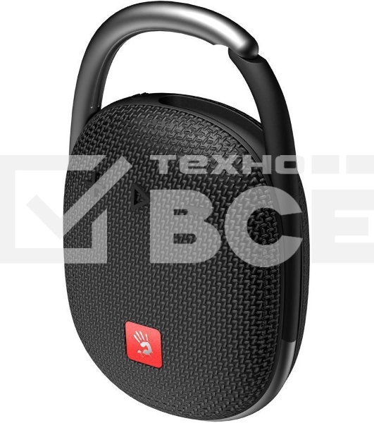 Портативная колонка A4Tech Bloody S5 Lock черный 5W 1.0 BT 10м 1600mAh (S5 LOCK BLACK)