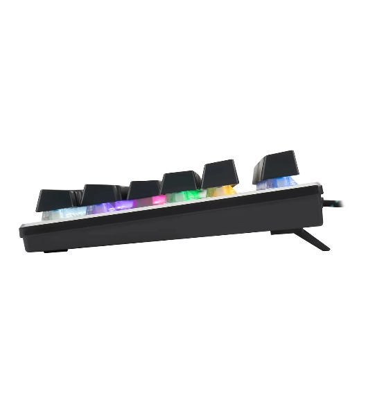 Клавиатура проводная Acer OKW126 механическая черный USB for gamer LED