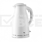 Чайник BQ KT1709S белый. Мощность:1800/Объем:1,5, фото 1