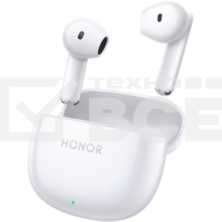 Гарнитура TWS HONOR X6 5503ABBG PET-T10 белый