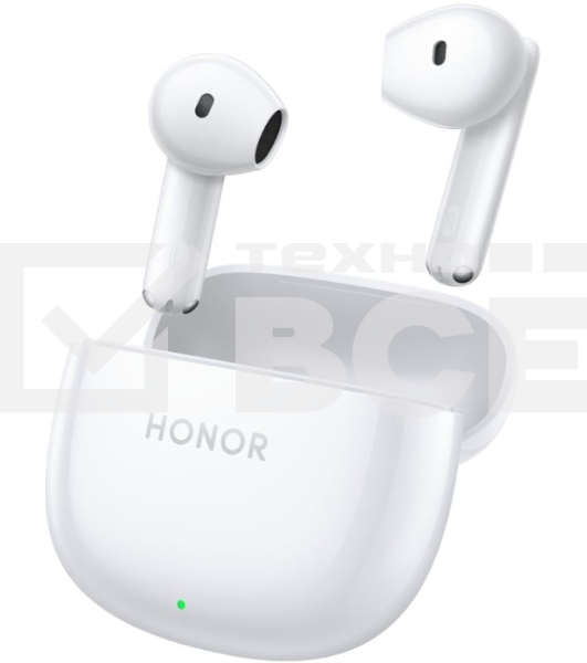 Гарнитура TWS HONOR X6 5503ABBG PET-T10 белый