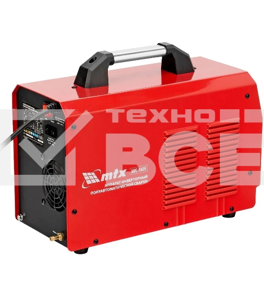 Аппарат инвертор. полуавтомат. cварки MIG-160S, 160A, ПВ 60%, катушка 5 кг MTX