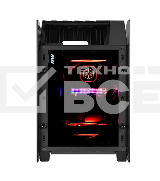 Компьютерный корпус SilverStone SST-LD03B-AF TO-LD03-BK-GLASS AND AIR FLOW VENT-SST  (810256)