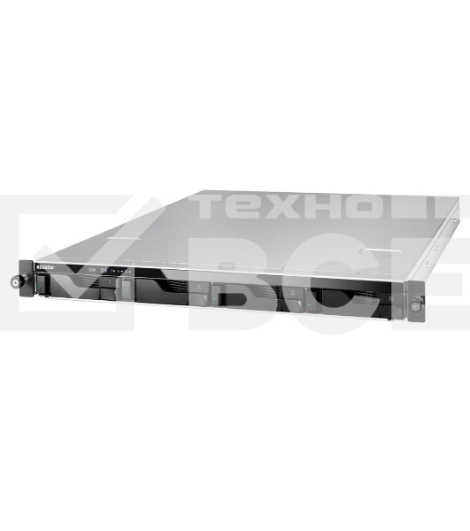 Сетевой накопитель ASUSTOR AS6504RD 4Bay/Intel Atom C3538, 2.1GHz/8GB DDR4/noHDD,LFF(HDD,SSD),/2x1GbE(LAN)/4xUSB3.2; 90IX01H0-BW3S00