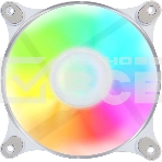 Вентилятор для корпуса GMNG GG-CF120ARGB4-PWMWH белый, 120 мм, 2000 об/мин, 26 дБ, 4 pin, фото 1